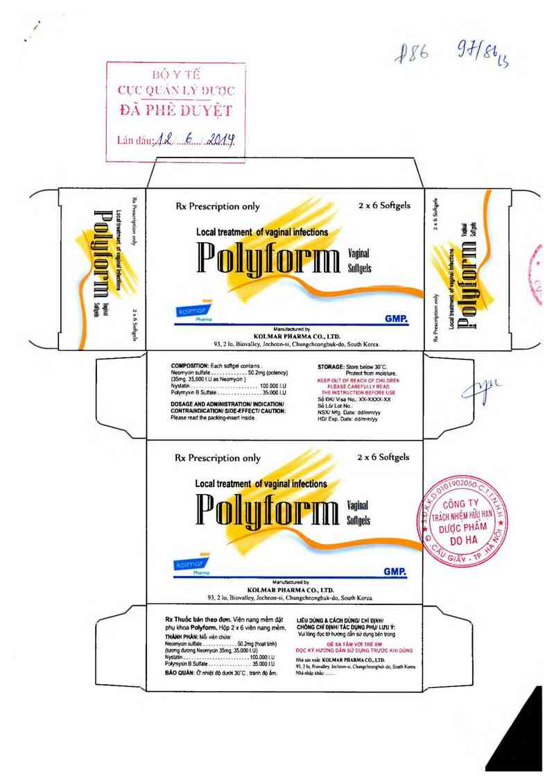 thông tin, cách dùng, giá thuốc Polyform - ảnh 0