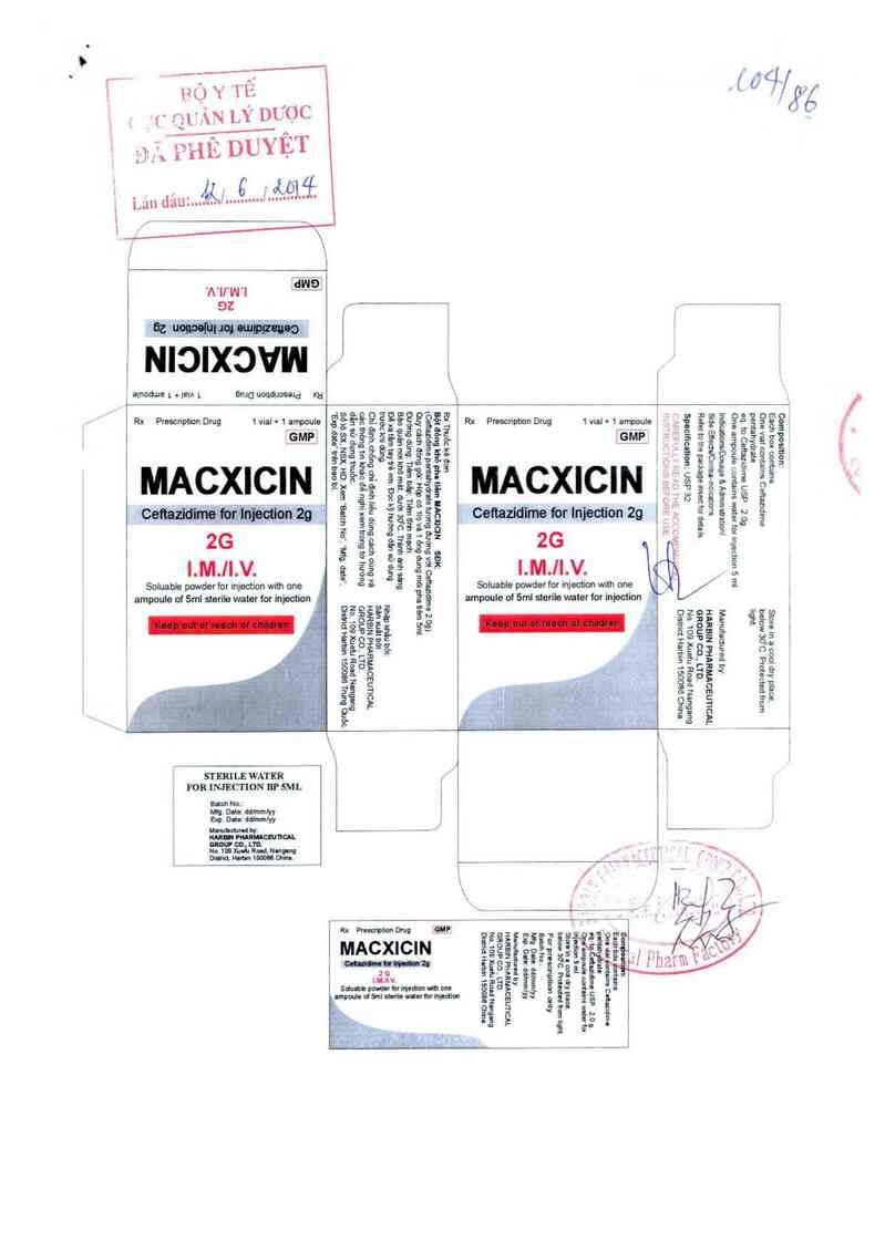 thông tin, cách dùng, giá thuốc Macxicin - ảnh 0