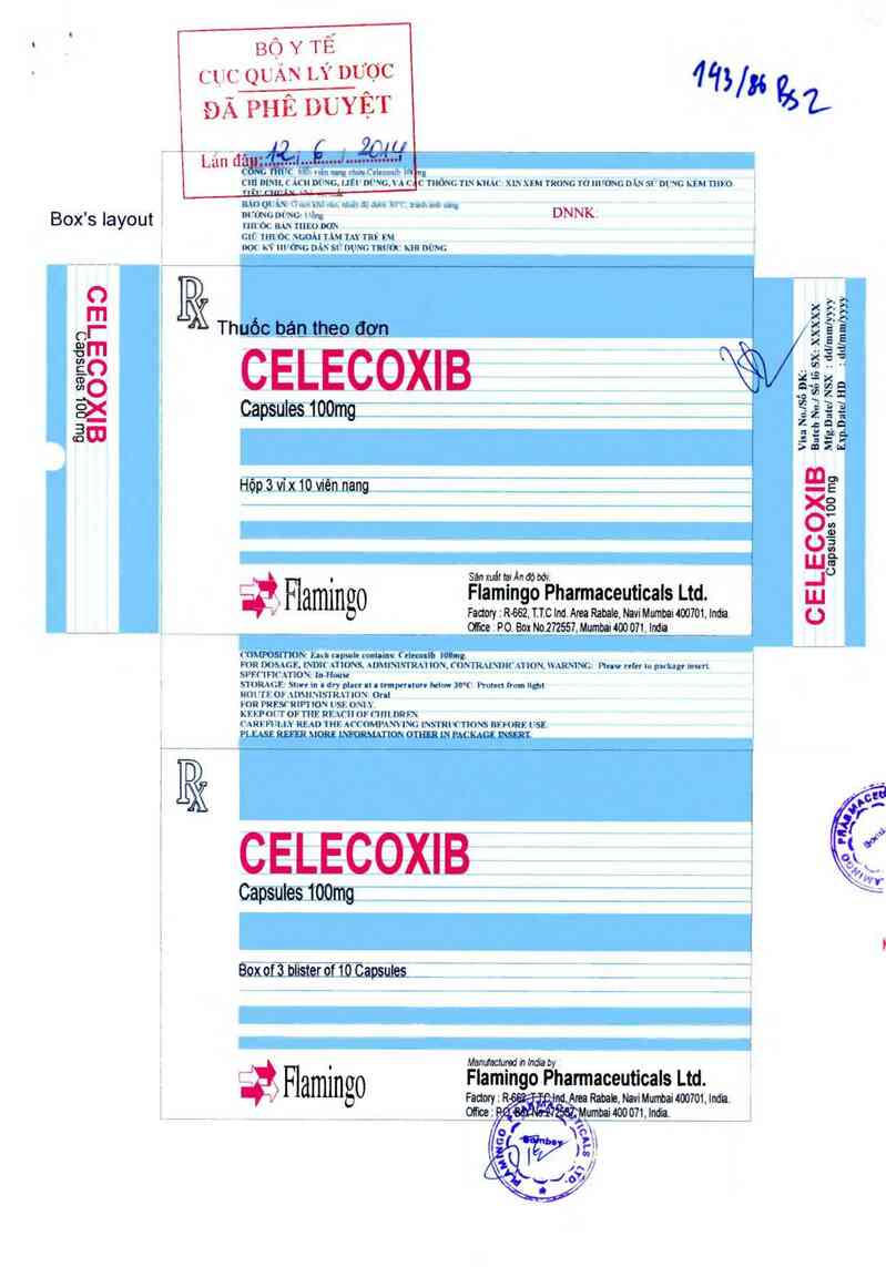 thông tin, cách dùng, giá thuốc Celecoxib capsules 100mg - ảnh 0