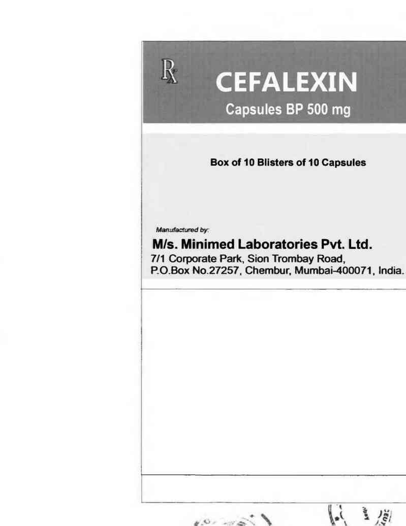 thông tin, cách dùng, giá thuốc Cefalexin capsules BP 500mg - ảnh 1