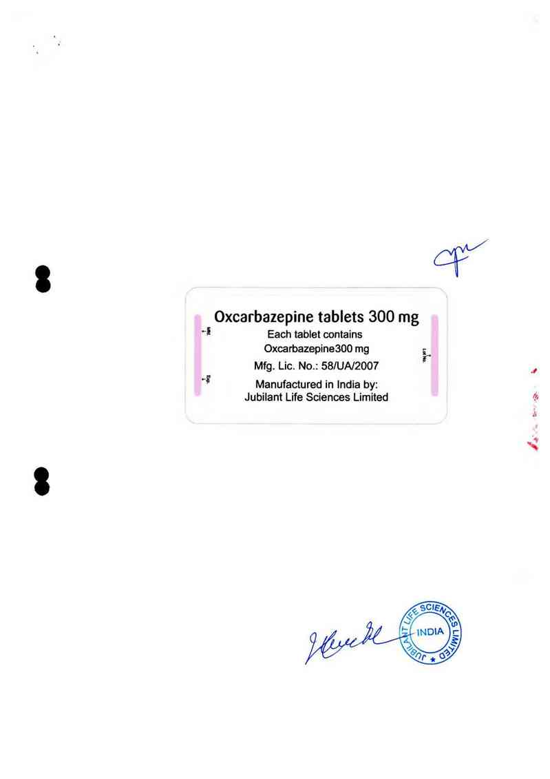 thông tin, cách dùng, giá thuốc Oxcarbazepine Tablets 300mg - ảnh 1