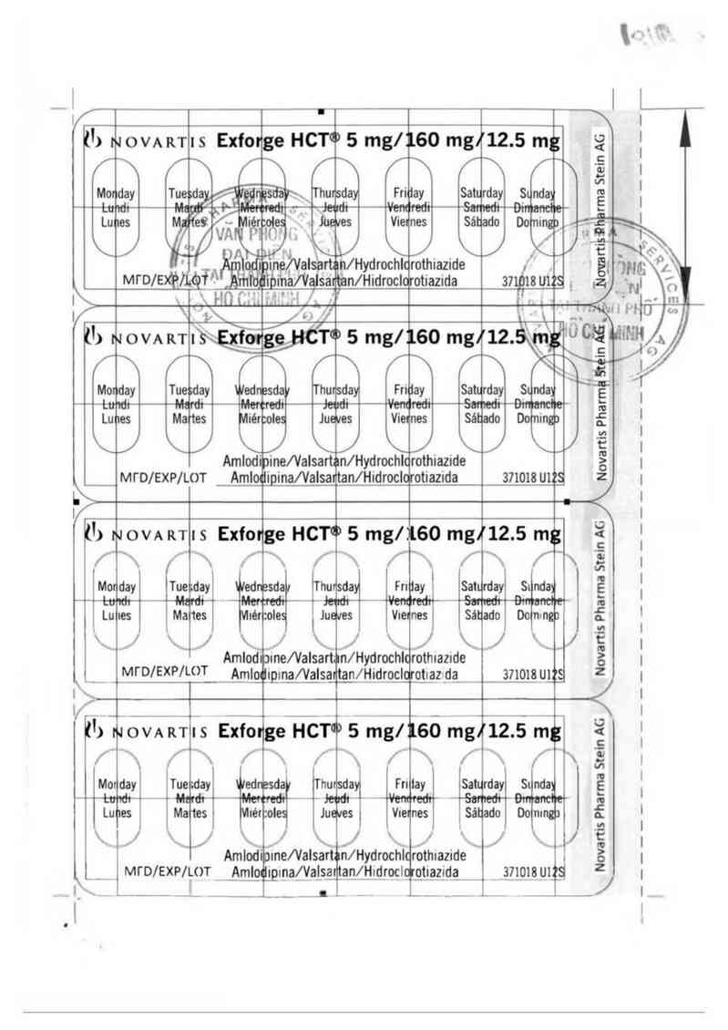 thông tin, cách dùng, giá thuốc Exforge HCT 5mg/160mg/12.5mg - ảnh 1