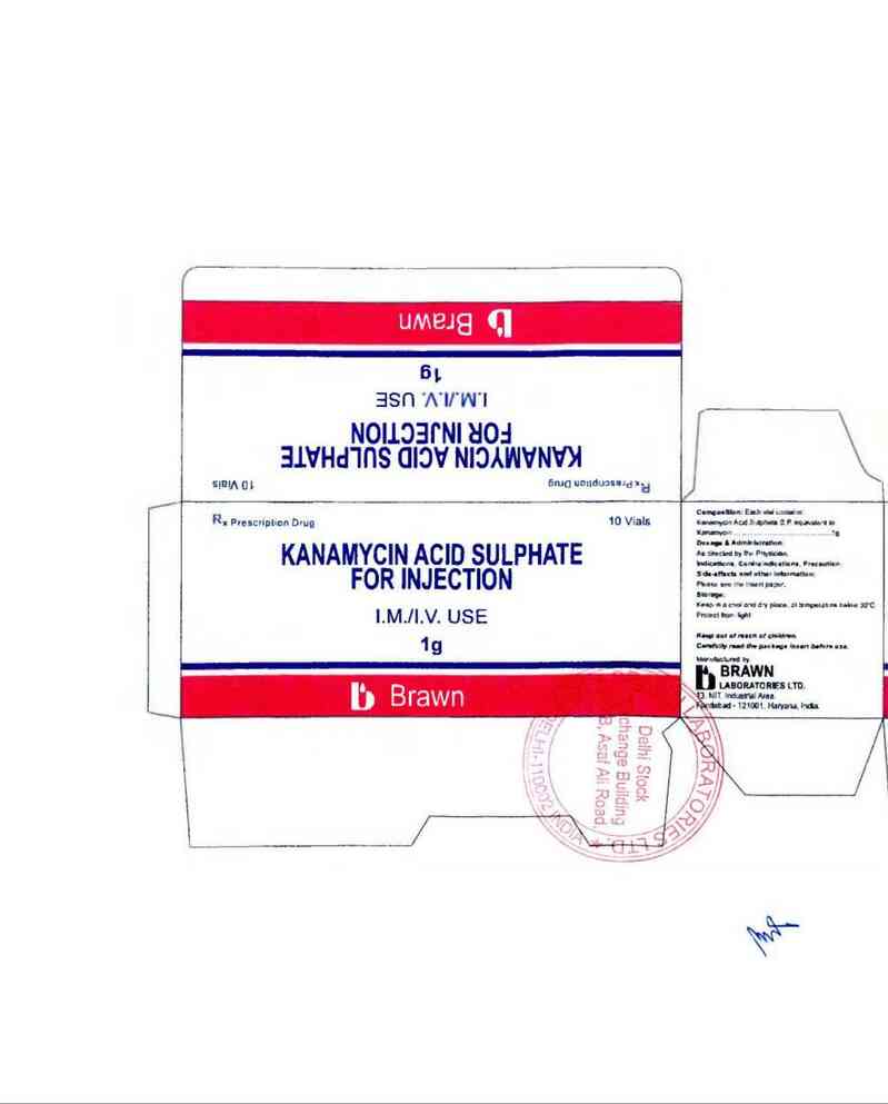 thông tin, cách dùng, giá thuốc Kanamycin acid sulphate for injection - ảnh 0