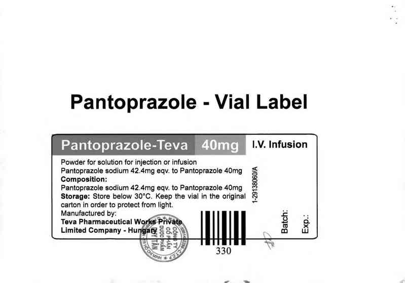 thông tin, cách dùng, giá thuốc Pantoprazole-Teva 40mg - ảnh 2