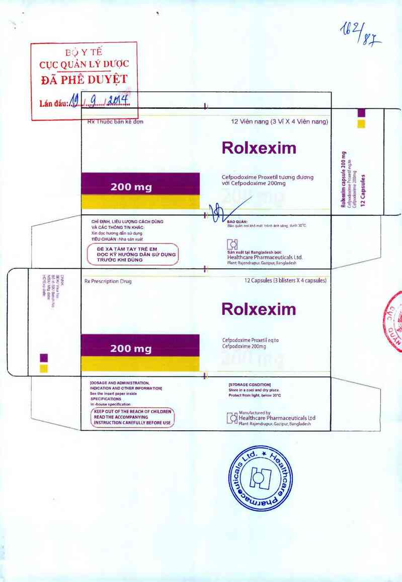 thông tin, cách dùng, giá thuốc Rolxexim - ảnh 0