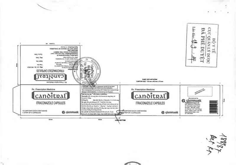 thông tin, cách dùng, giá thuốc Canditral - ảnh 0