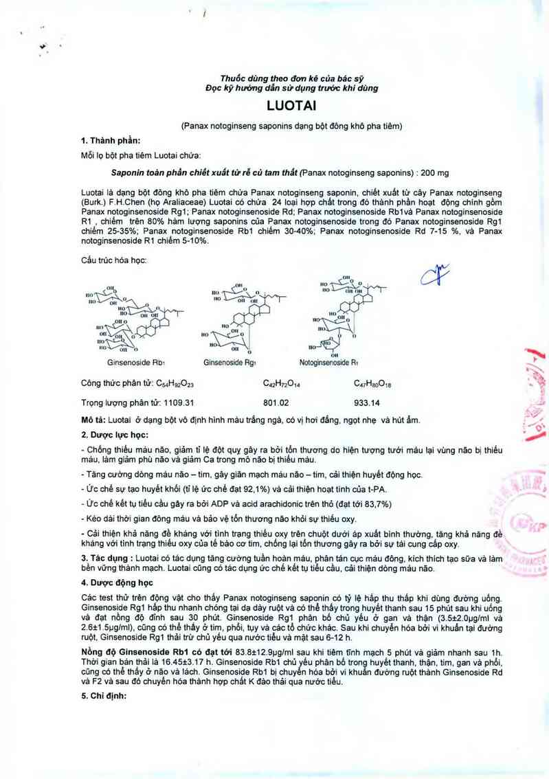 thông tin, cách dùng, giá thuốc Luotai - ảnh 3