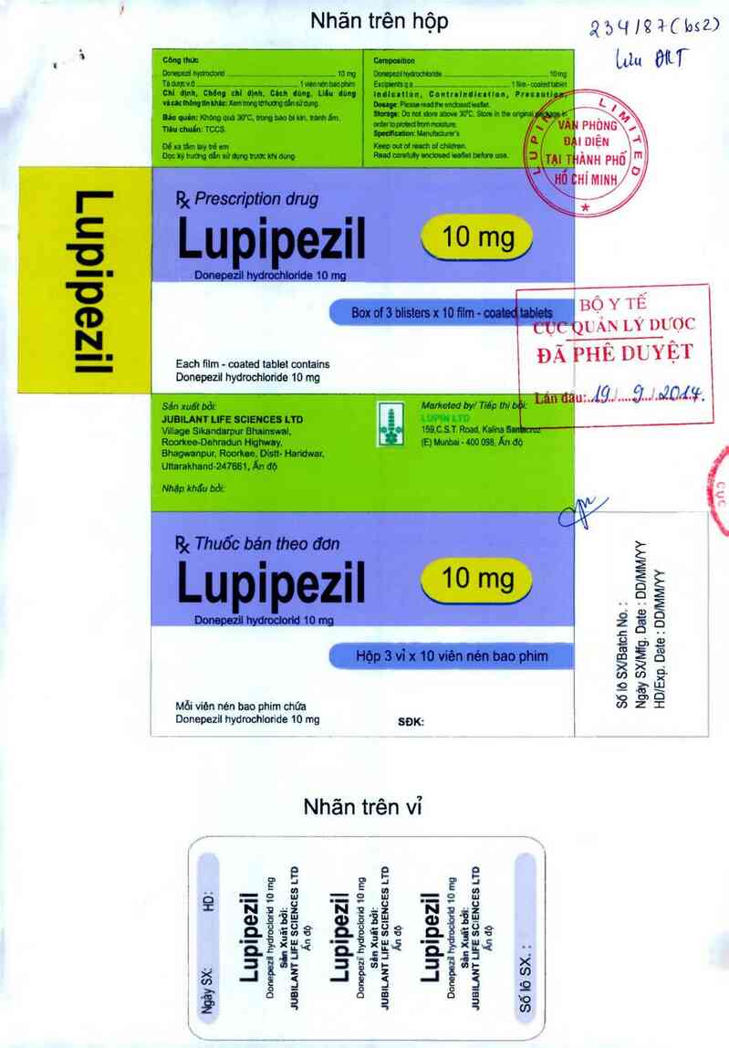 thông tin, cách dùng, giá thuốc Lupipezil - ảnh 0