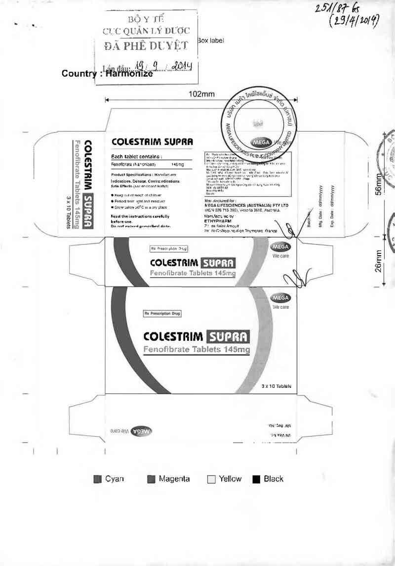 thông tin, cách dùng, giá thuốc Colestrim - ảnh 0