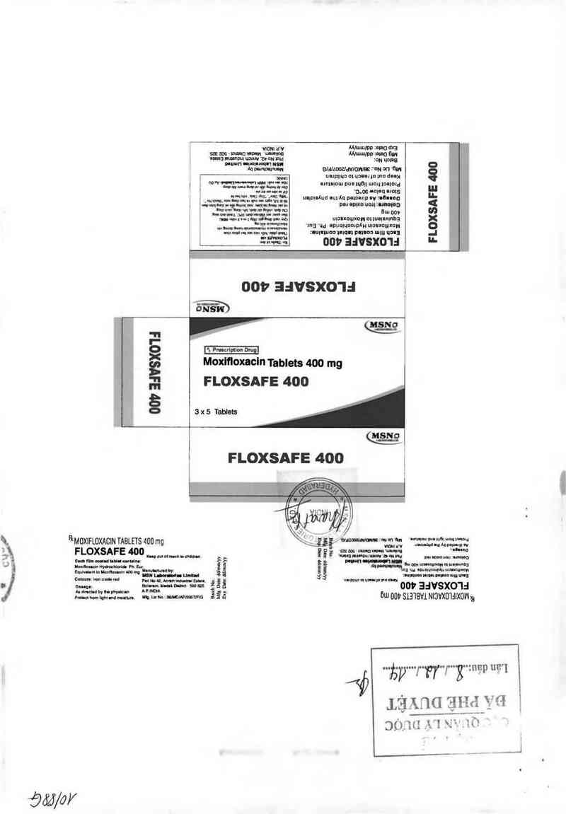 thông tin, cách dùng, giá thuốc Floxsafe 400 - ảnh 0