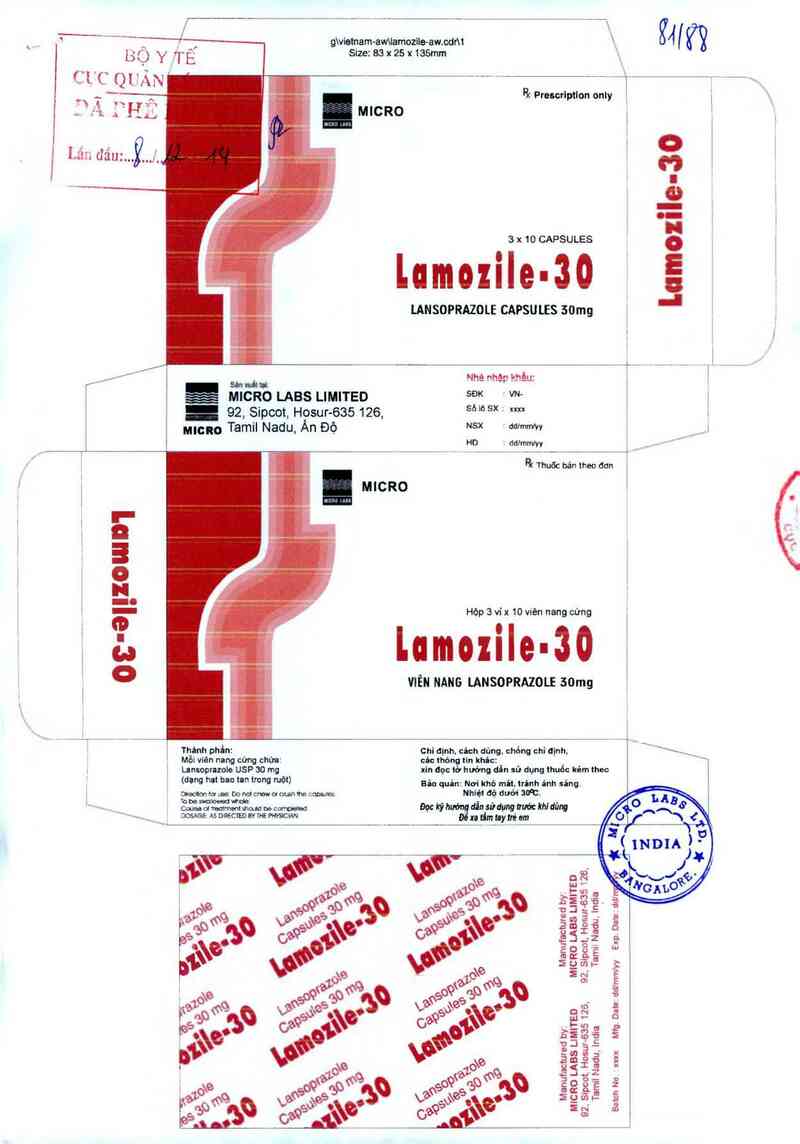 thông tin, cách dùng, giá thuốc Lamozile-30 - ảnh 0