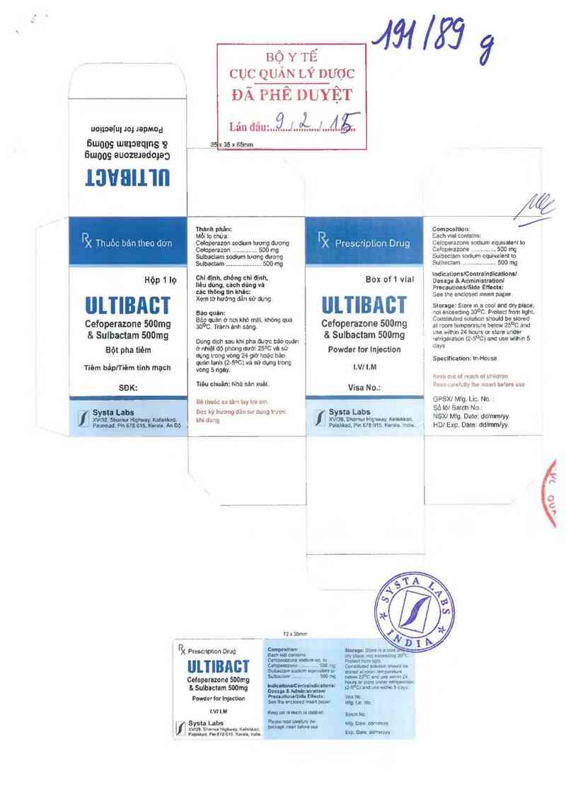 thông tin, cách dùng, giá thuốc Ultibact - ảnh 0
