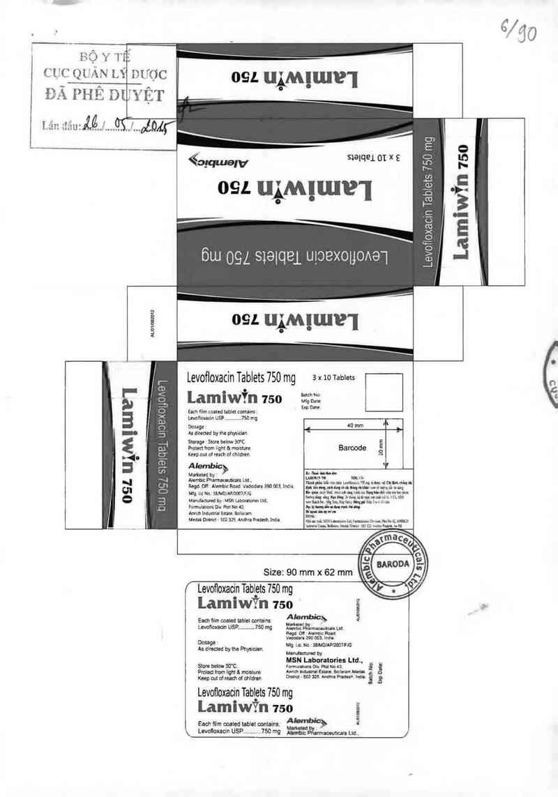 thông tin, cách dùng, giá thuốc Lamiwin 750 - ảnh 0