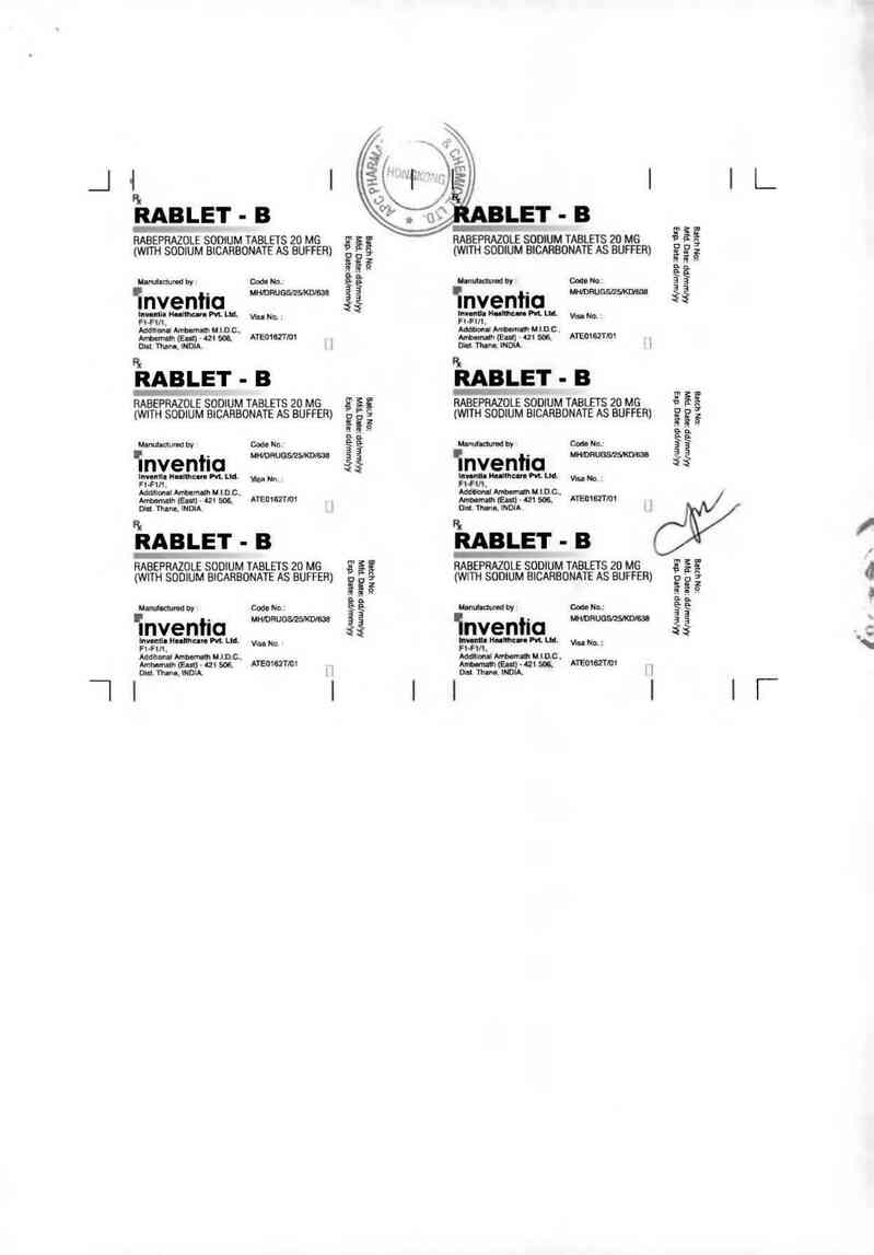 thông tin, cách dùng, giá thuốc Rablet B - ảnh 2