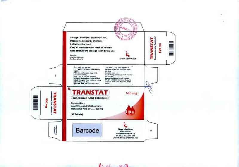 thông tin, cách dùng, giá thuốc Transtat tablets 500 mg - ảnh 2