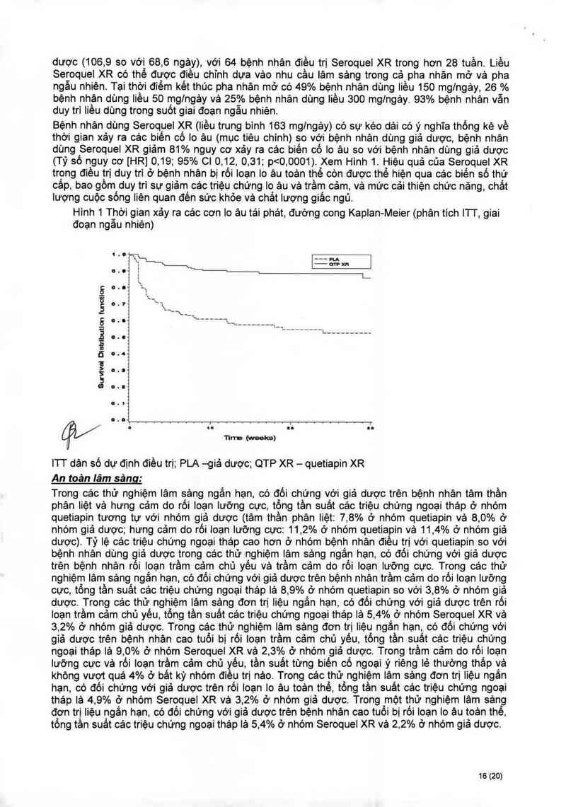 thông tin, cách dùng, giá thuốc Seroquel XR (cơ sở đóng gói: AstraZeneca Pharmaceutical Co.,Ltd. Địa chỉ: Số 2, đường Huangshan, Wuxi, Jiangsu, Trung Quốc) - ảnh 19