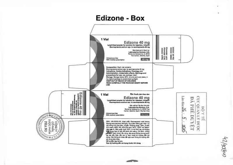 thông tin, cách dùng, giá thuốc Edizone 40mg - ảnh 0