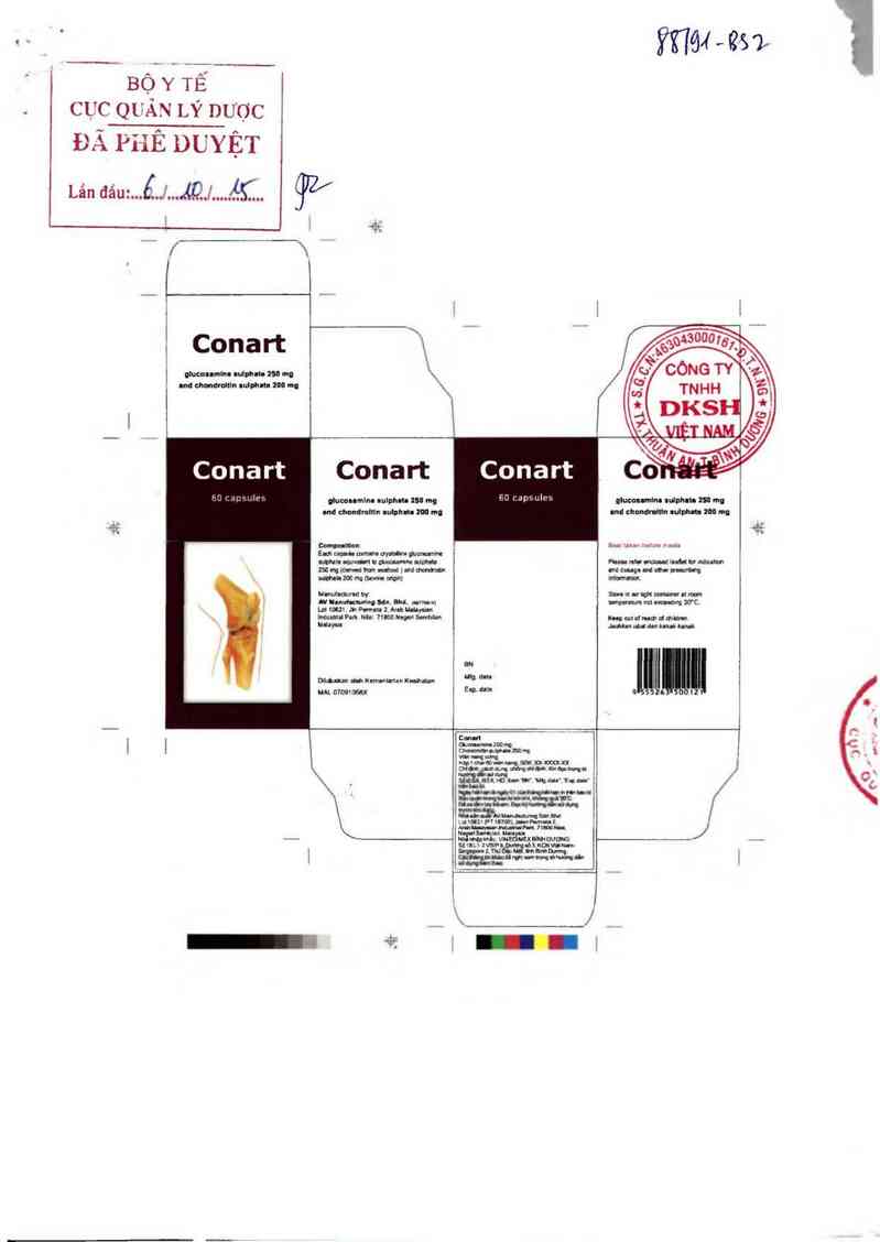 thông tin, cách dùng, giá thuốc Conart - ảnh 0