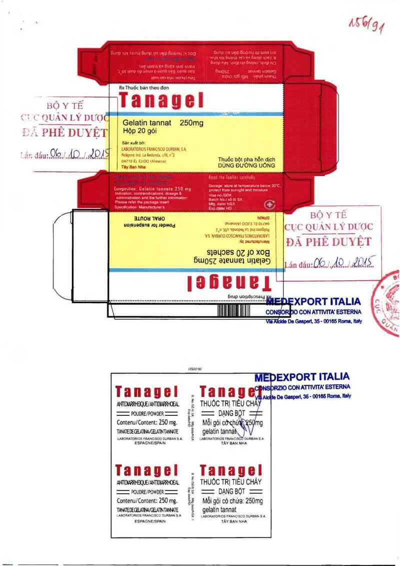 thông tin, cách dùng, giá thuốc Tanagel - ảnh 0