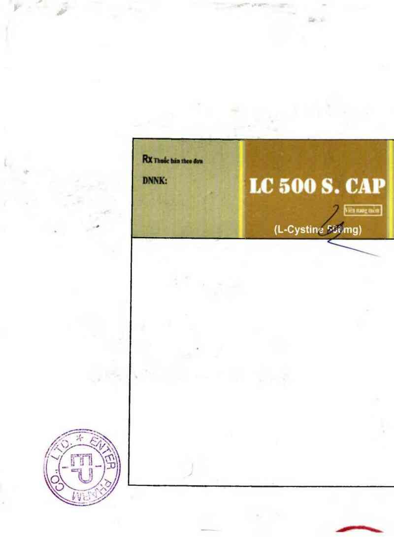 thông tin, cách dùng, giá thuốc LC 500 S. Cap. - ảnh 0