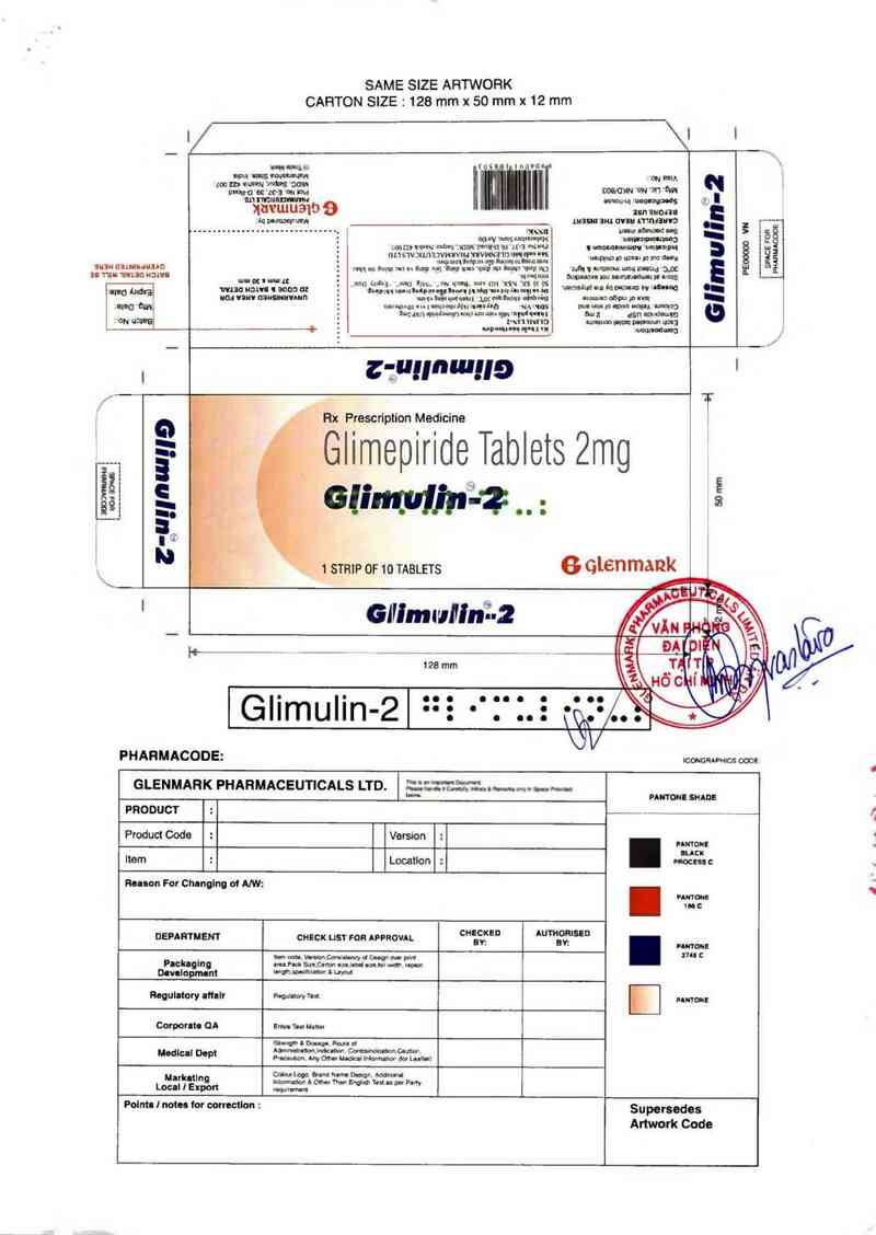 thông tin, cách dùng, giá thuốc Glimulin - 2 - ảnh 0