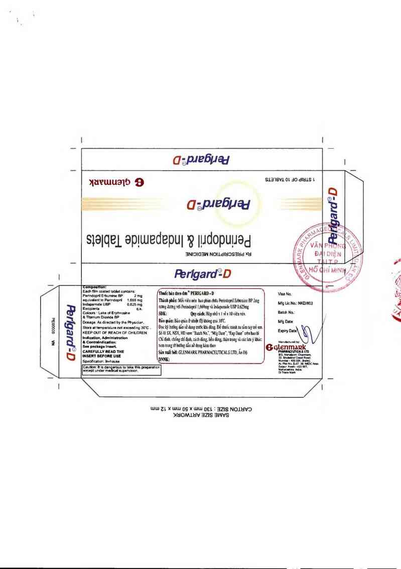 thông tin, cách dùng, giá thuốc Perigard-D - ảnh 2