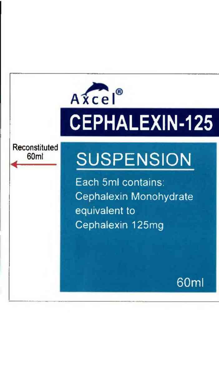 thông tin, cách dùng, giá thuốc Axcel Cephalexin-125 Suspension - ảnh 1