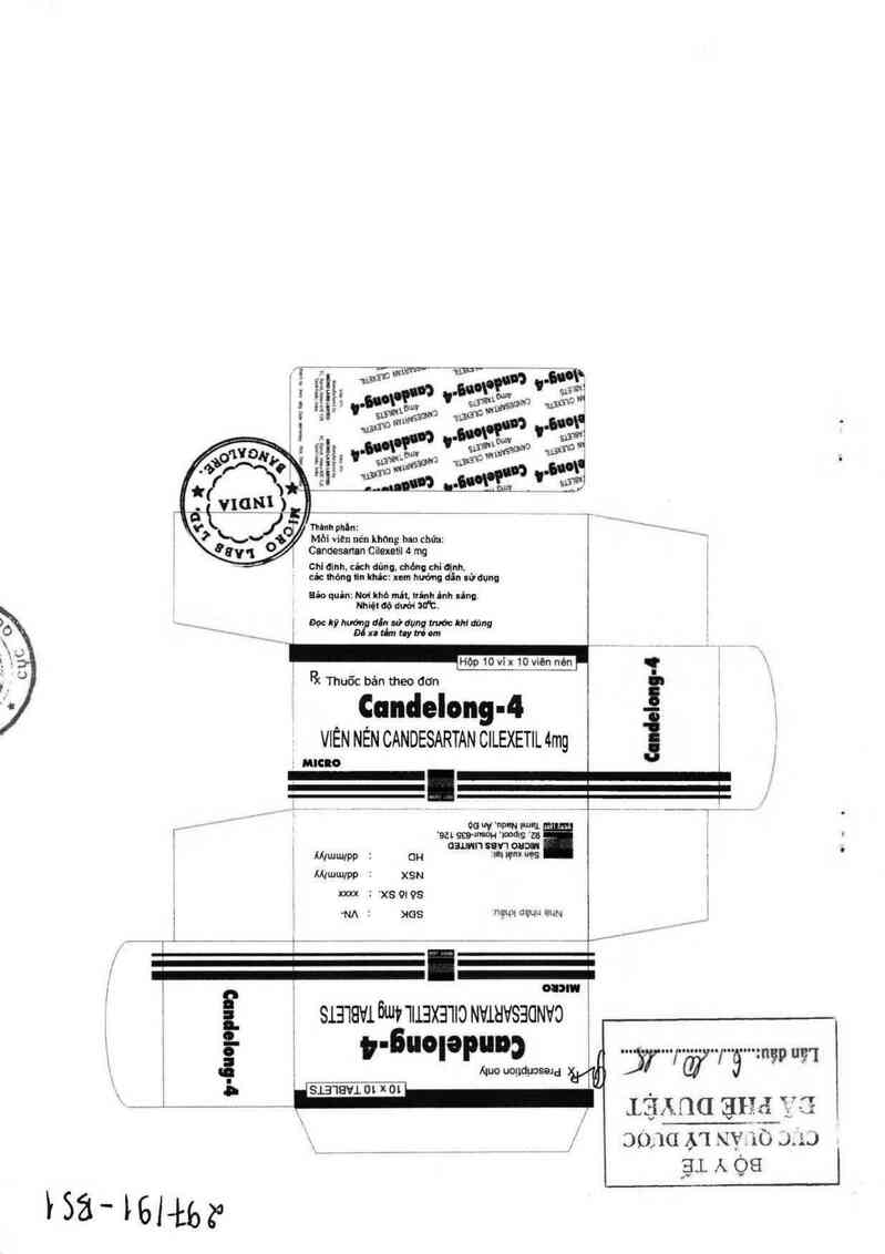 thông tin, cách dùng, giá thuốc Candelong-4 - ảnh 0