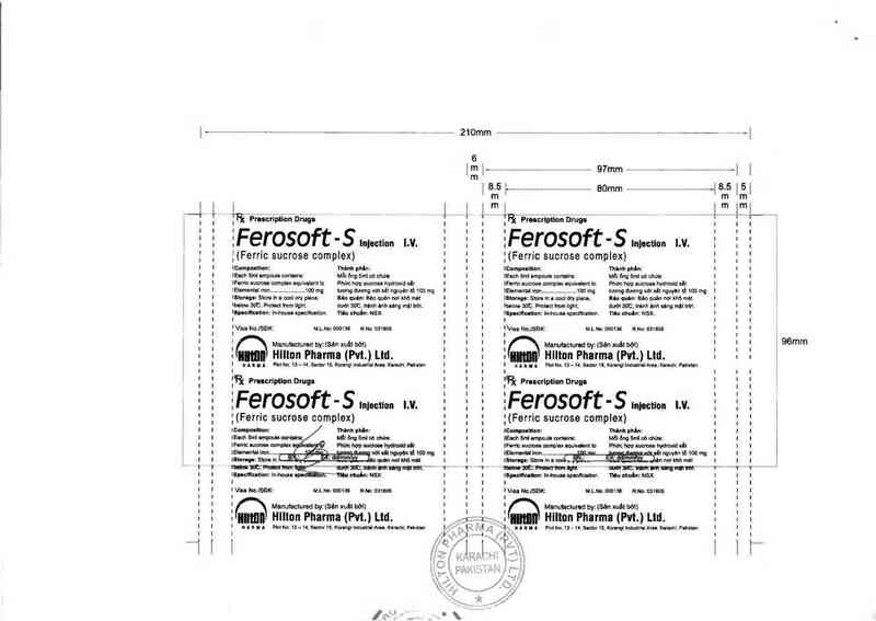 thông tin, cách dùng, giá thuốc Ferosoft-S - ảnh 1