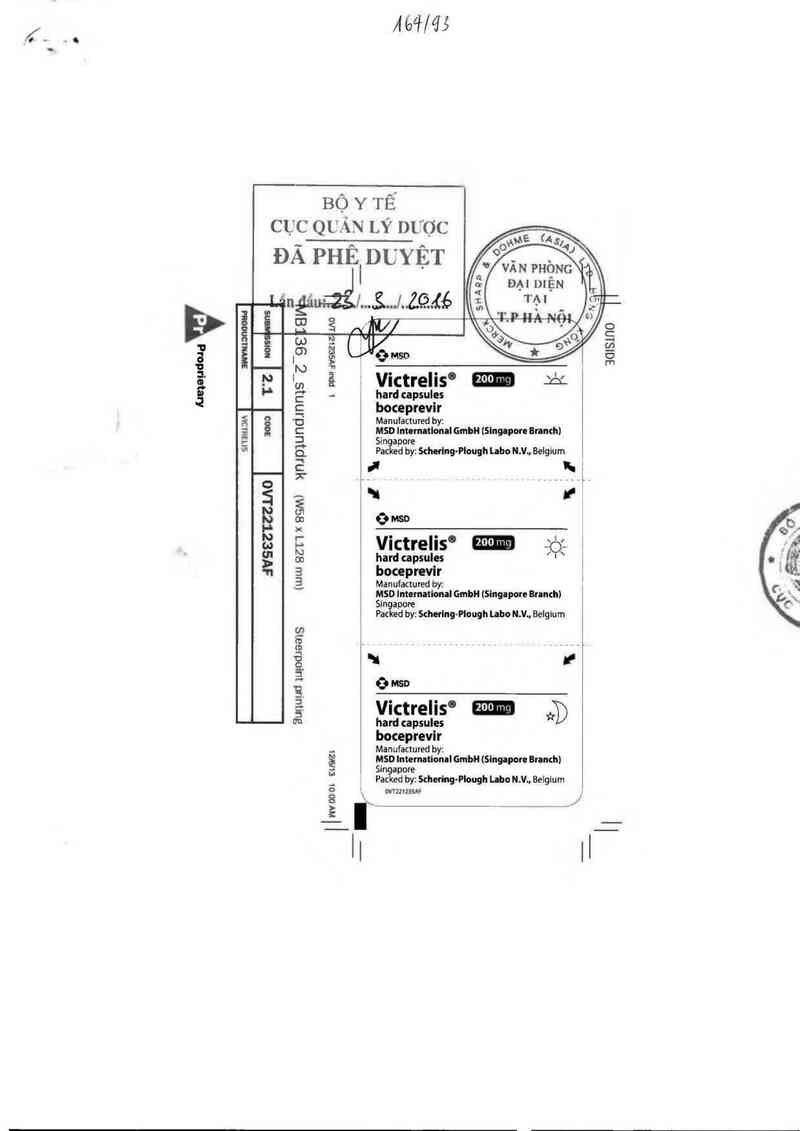 thông tin, cách dùng, giá thuốc Victrelis - ảnh 0