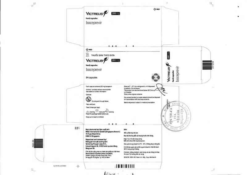 thông tin, cách dùng, giá thuốc Victrelis - ảnh 1