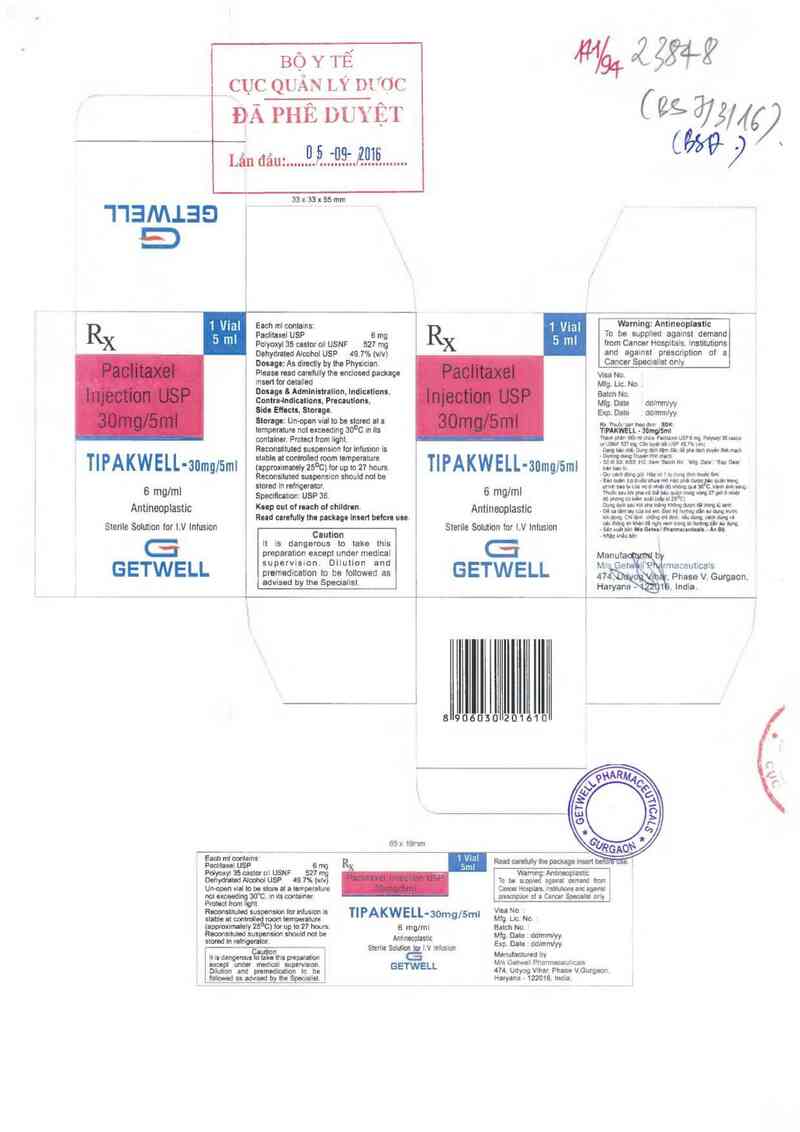 thông tin, cách dùng, giá thuốc Tipakwell-30mg/5ml - ảnh 0