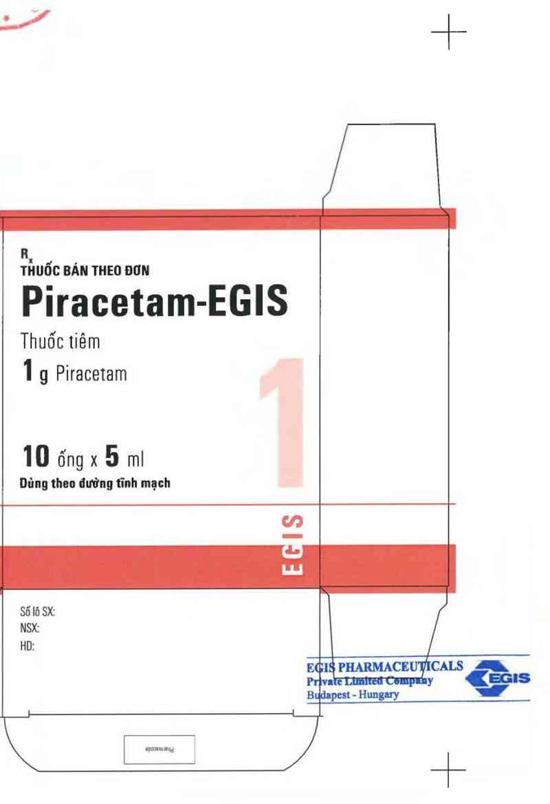 thông tin, cách dùng, giá thuốc Piracetam-Egis - ảnh 1