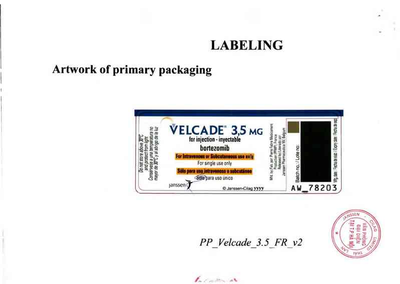 thông tin, cách dùng, giá thuốc Velcade - ảnh 1