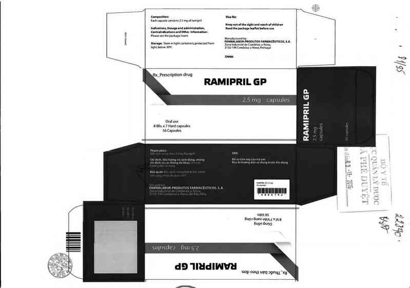 thông tin, cách dùng, giá thuốc Ramipril GP - ảnh 0