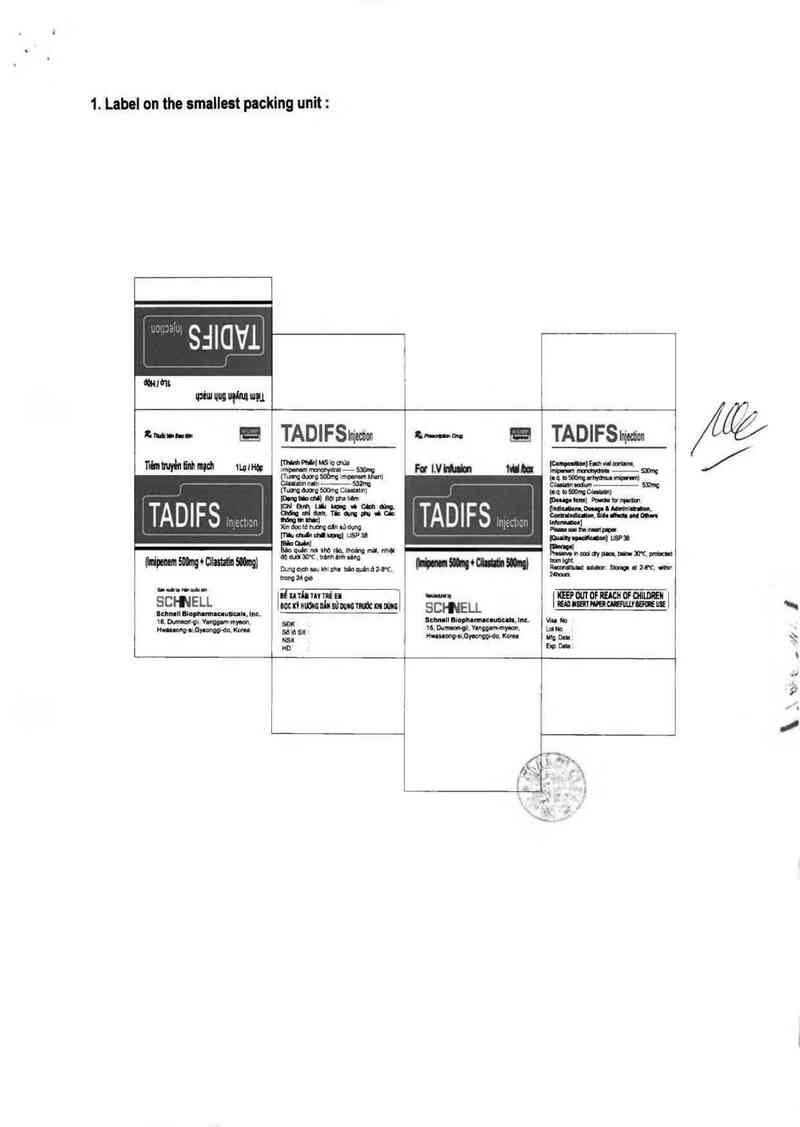 thông tin, cách dùng, giá thuốc Tadifs Injection - ảnh 4