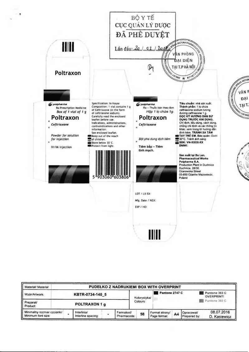thông tin, cách dùng, giá thuốc Poltraxon - ảnh 0