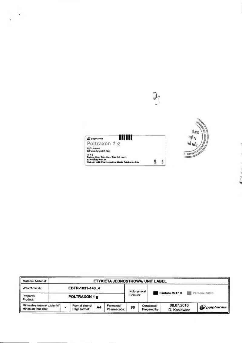 thông tin, cách dùng, giá thuốc Poltraxon - ảnh 1