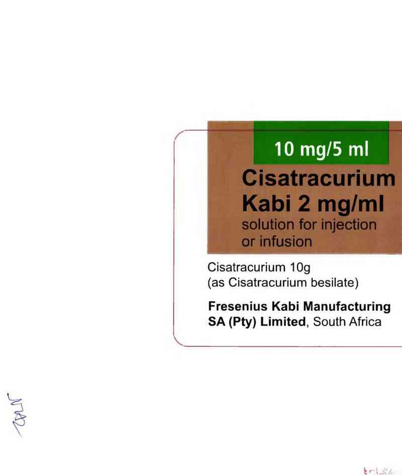 thông tin, cách dùng, giá thuốc Cisatracurium Kabi 2mg/ml - ảnh 4