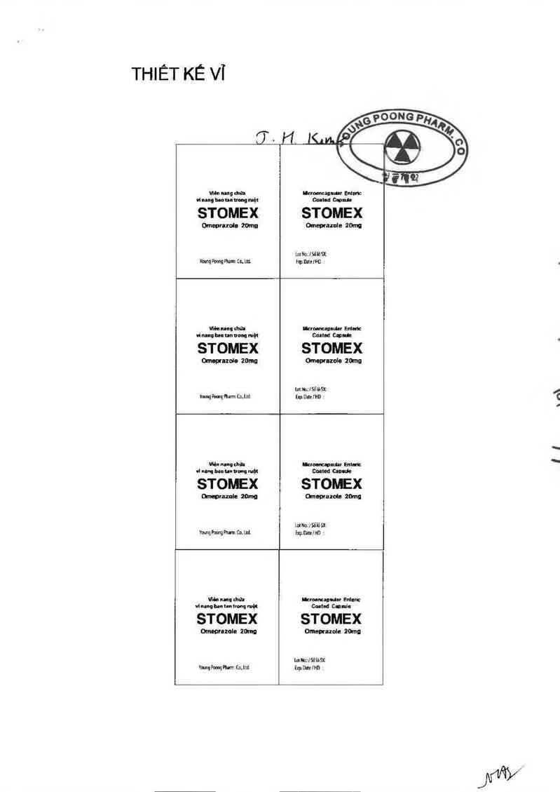 thông tin, cách dùng, giá thuốc Stomex - ảnh 2