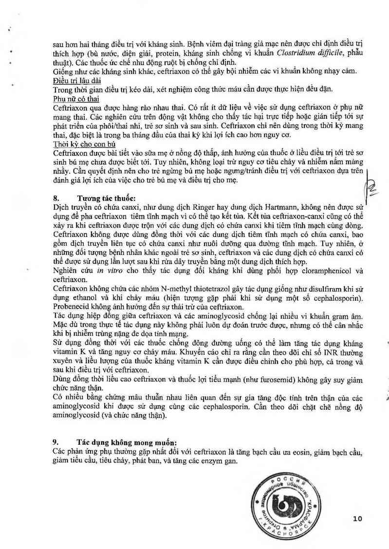 thông tin, cách dùng, giá thuốc Ceftriaxon - ảnh 21