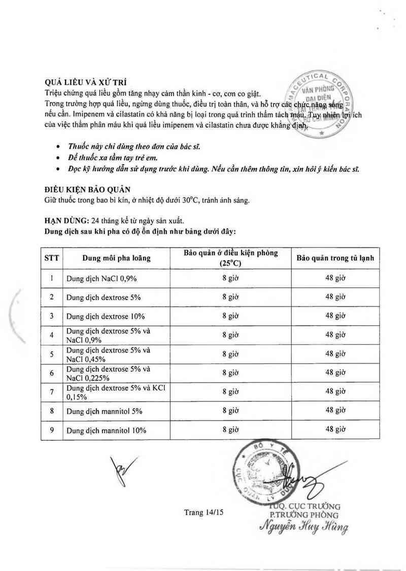 thông tin, cách dùng, giá thuốc Choongwae Prepenem  500mg - ảnh 16