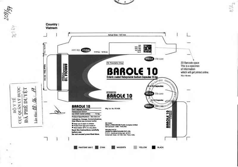 thông tin, cách dùng, giá thuốc Barole 10 - ảnh 0