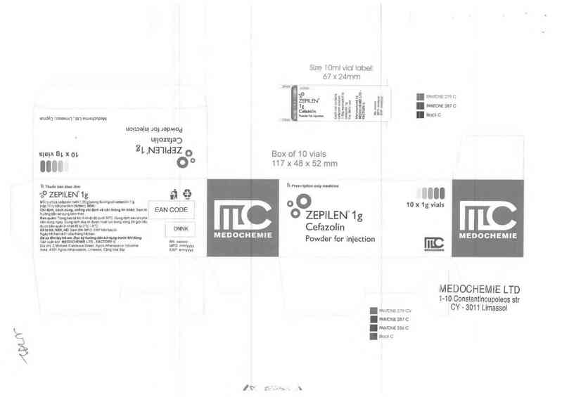 thông tin, cách dùng, giá thuốc Zepilen 1g - ảnh 1