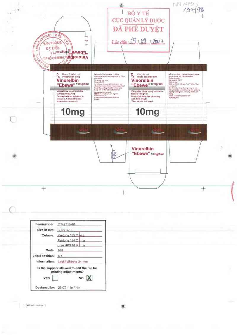 thông tin, cách dùng, giá thuốc Vinorelbin ~Ebewe~ - ảnh 0
