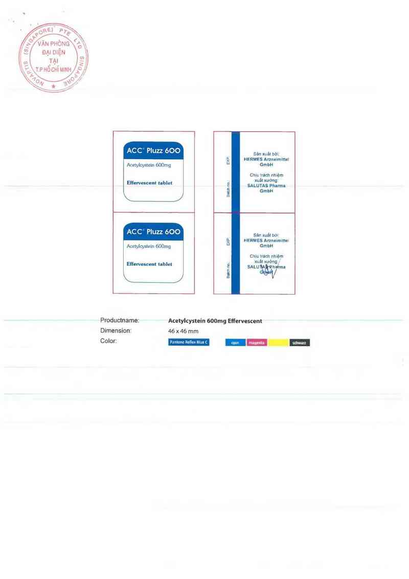 thông tin, cách dùng, giá thuốc Acc Pluzz 600 - ảnh 1