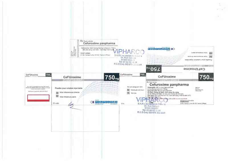 thông tin, cách dùng, giá thuốc Cefuroxime Panpharma - ảnh 1