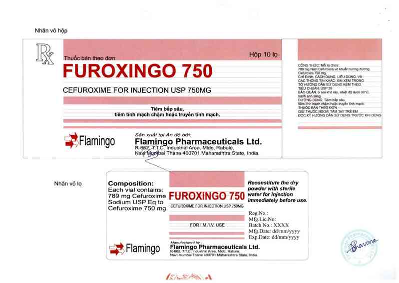 thông tin, cách dùng, giá thuốc Furoxingo 750 - ảnh 1