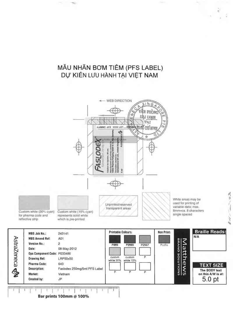 thông tin, cách dùng, giá thuốc Faslodex - ảnh 1