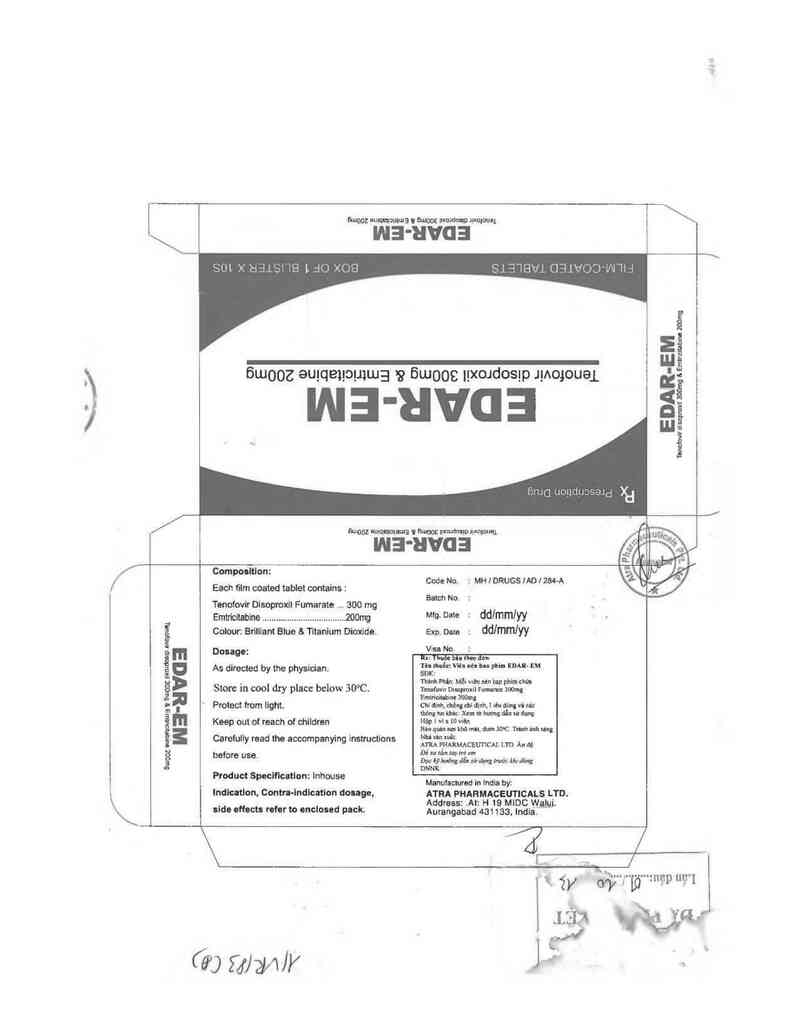 thông tin, cách dùng, giá thuốc Edar-Em - ảnh 0